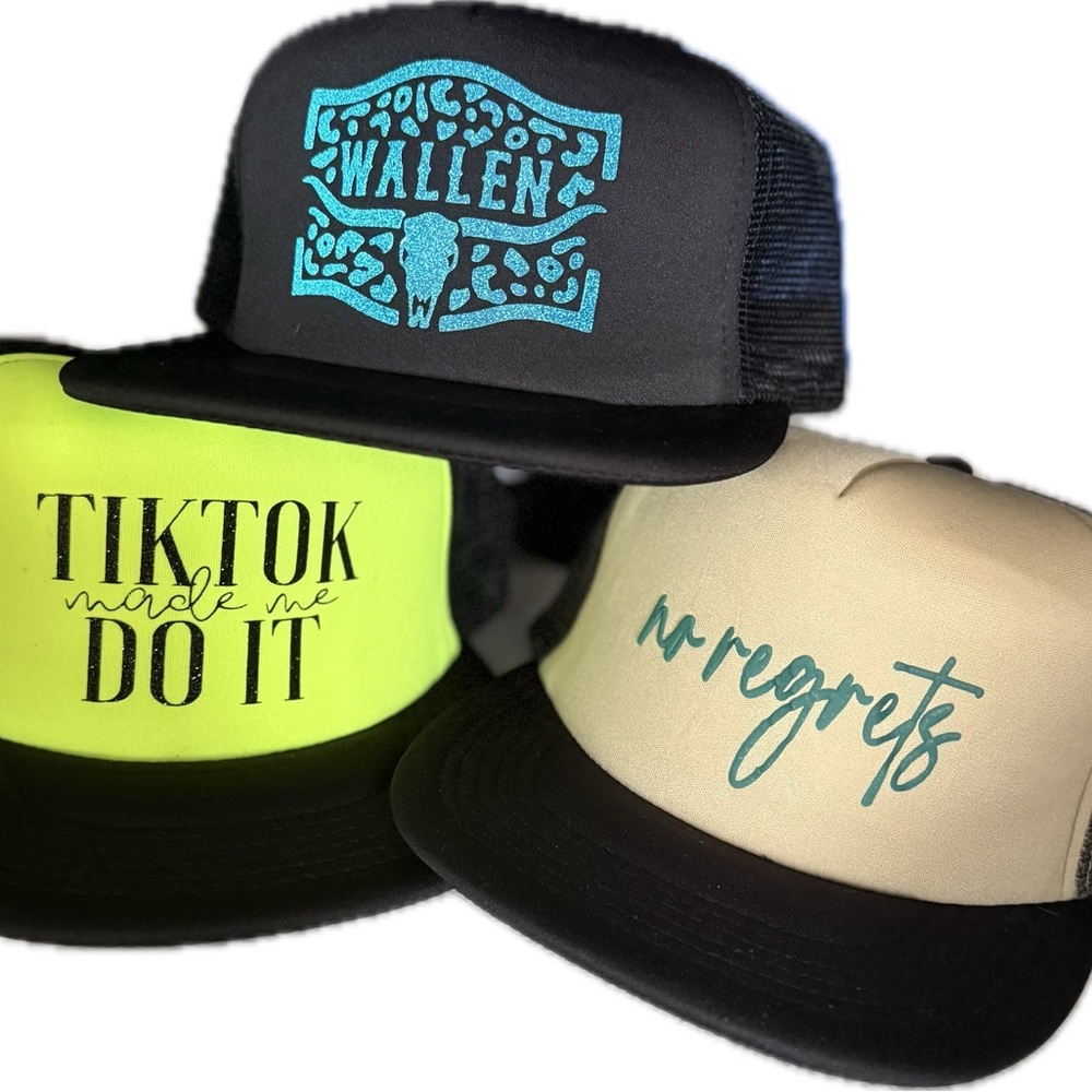 No regrets camo snapback
